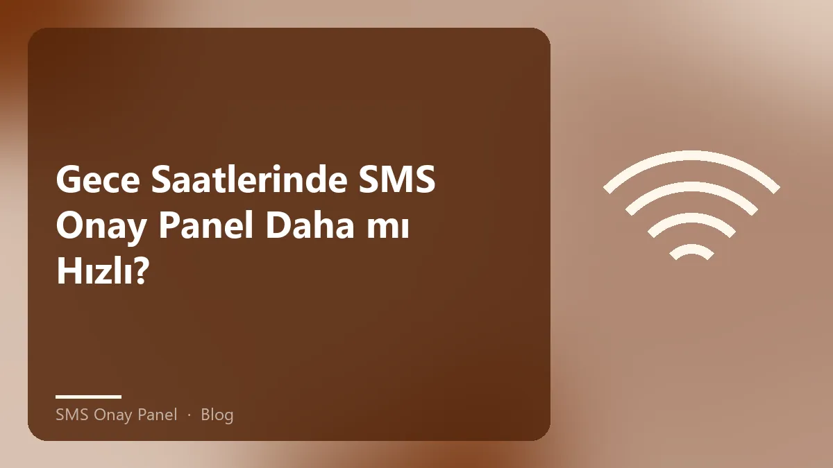 SMS onay panel kullanımı hakkında bilgi veren bir grafik.